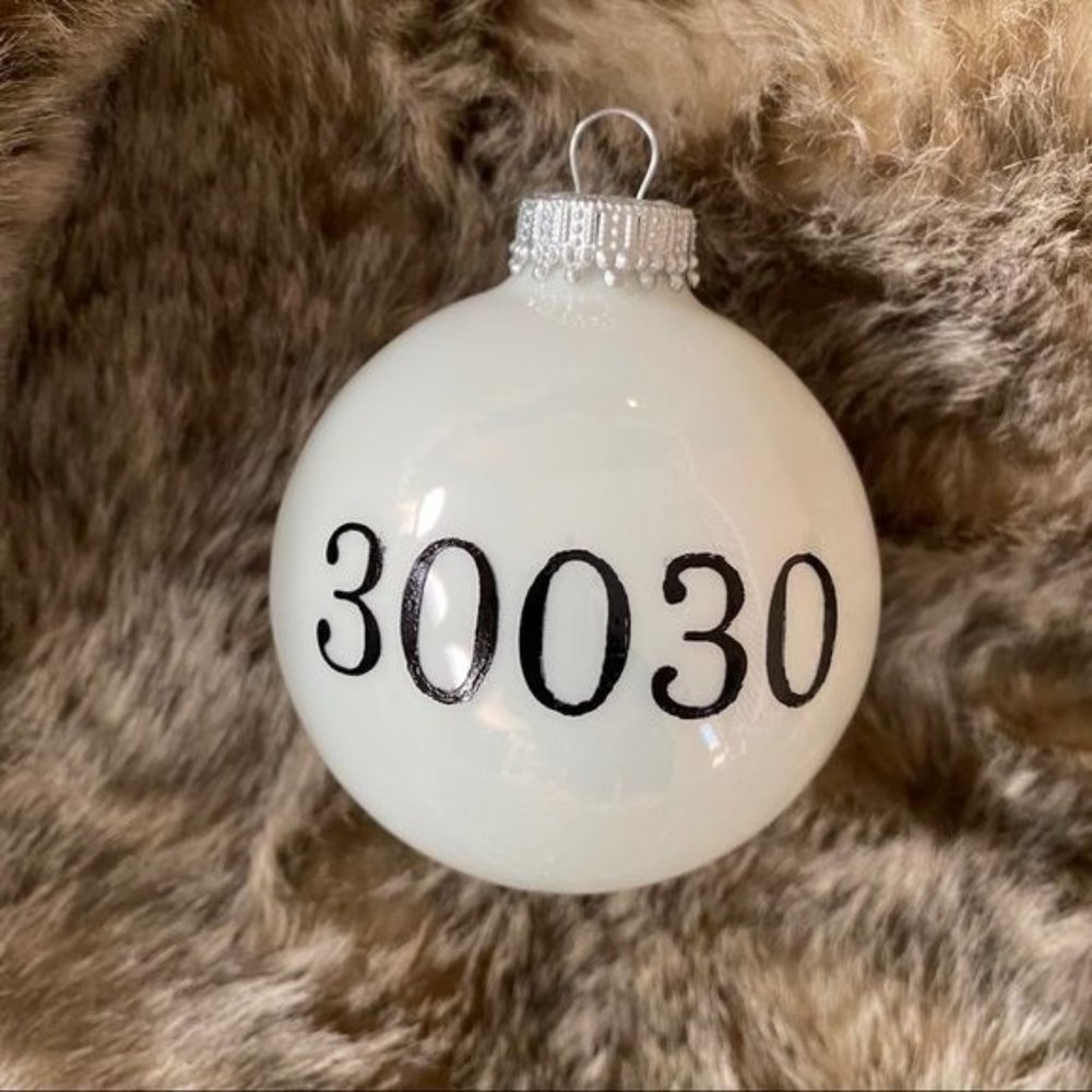 30030 Decatur Porcelain Ornament